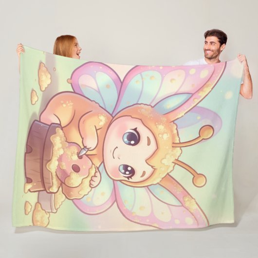 Der Nektarkünstler.3 Fleecedecke (Beispiel)