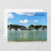 Der Neptun-Brunnen im Garten von Versailles Postkarte (Vorne/Hinten)