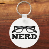 Der Nerd oder die Nerds Schlüsselanhänger (Vorderseite)