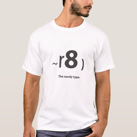 der Nerdtyp T-Shirt (Vorderseite)