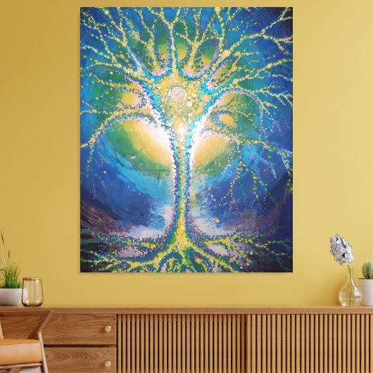 Der Nervenbaum Leinwanddruck (Insitu (Wohnzimmer))