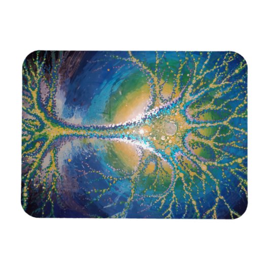 Der Nervenbaum Magnet (Horizontal)