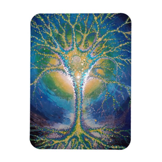 Der Nervenbaum Magnet (Vertikal)