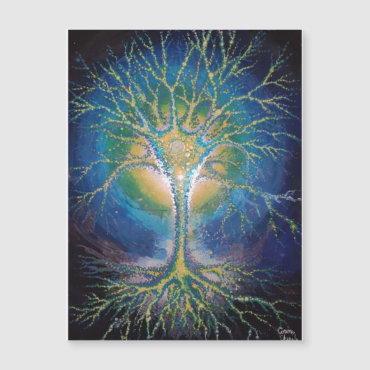 Der Nervenbaum Magnetkarte (Vorderseite)