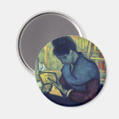 Der neuartige Leser von Vincent Van Gogh Magnet (Vorderseite/Rückseite)