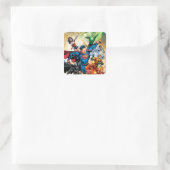 Der neue 52 Cover #2 Quadratischer Aufkleber (Tasche)