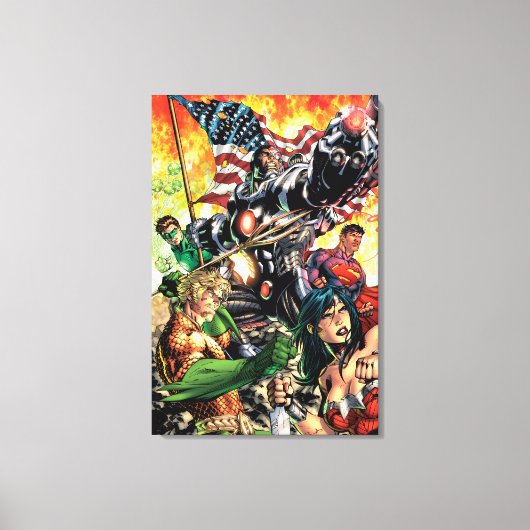 Der neue 52 Cover #5 Leinwanddruck (Vorderseite)