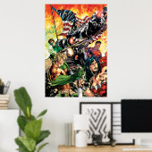 Der neue 52 Cover #5 Poster (Heimbüro)