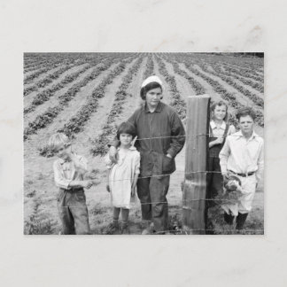 Der neue Bauernhof der Familie Arnold - 1939 Postkarte