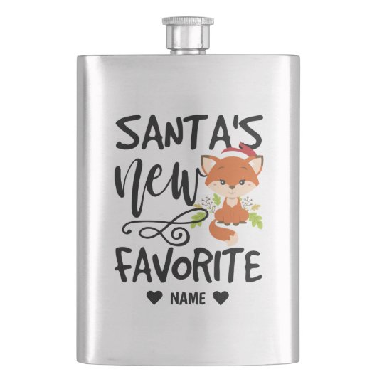 Der neue Favorit des Weihnachtsmanns Flachmann (Vorderseite)