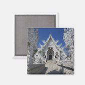 Der neue, ganz weiße Tempel von Wat Rong Khun in Magnet (Vorderseite/Rückseite)