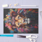 Der neue König des Dschungels2 Seidenpapier (Handwerk)