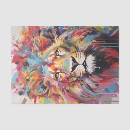 Der neue König des Dschungels 2.1 Seidenpapier (Vorderseite)