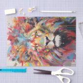 Der neue König des Dschungels 2.1 Seidenpapier (Handwerk)