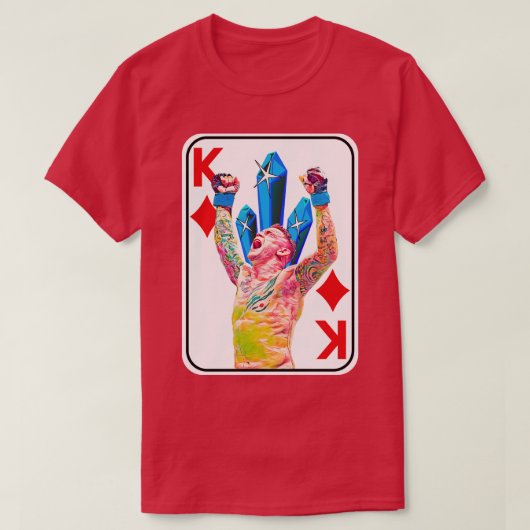 Der neue König ist der Diamant T-Shirt (Design vorne)