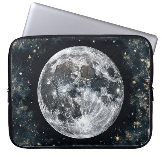 Der neue Mond Laptopschutzhülle