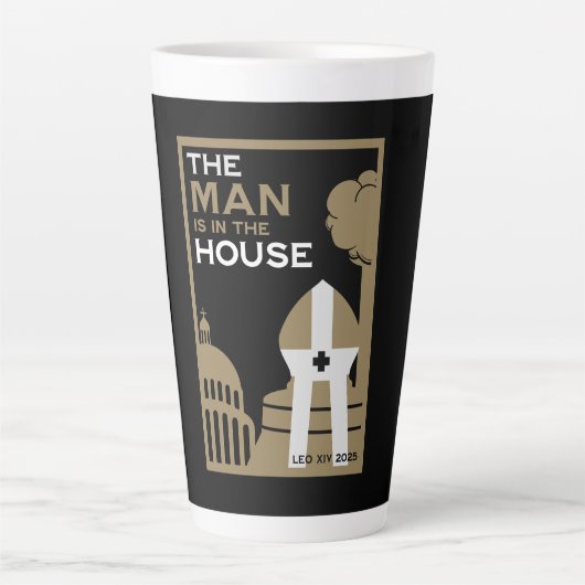 Der neue Papst 2025 Milchtasse (Vorderseite)