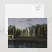 Der neue Pavillon Postkarte (Vorne/Hinten)