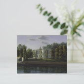 Der neue Pavillon Postkarte (Stehend Vorderseite)