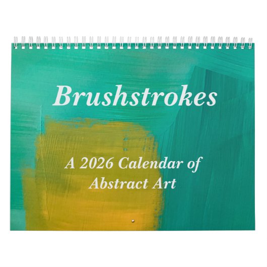 Der neue Pinselstriche-Kalender 2026 Kalender (Titelbild)