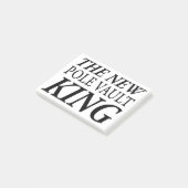 Der neue Pol Vault King Post-it Klebezettel (angewinkelt)