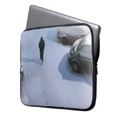 Der neue Schnee Laptopschutzhülle (Vorderseite Links)