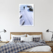 Der neue Schnee Leinwanddruck (Insitu (Schlafzimmer))