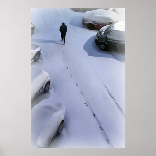 Der neue Schnee Poster (Vorne)