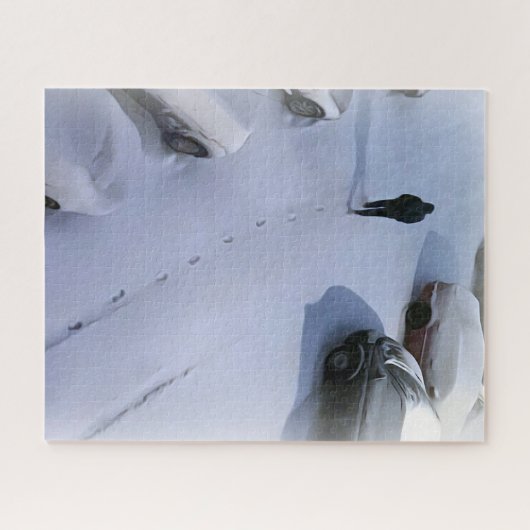 Der neue Schnee Puzzle (Horizontal)