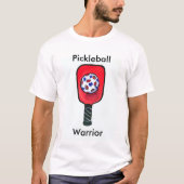Der neue T - Shirt des Kriegers in der Pickleball (Vorderseite)