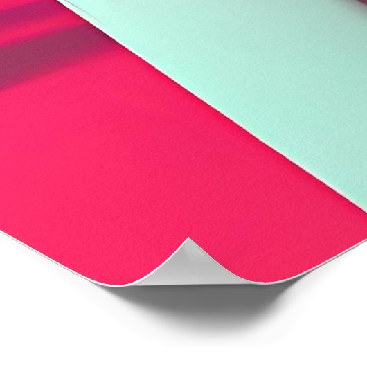 Der neue Wave Wave Ken Gage Surrealismus Poster (Ecke)