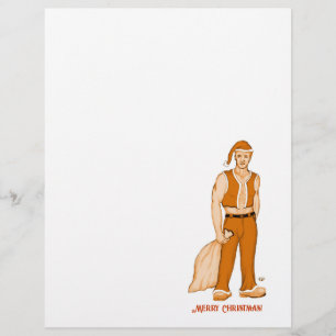 Der neue Weihnachtsmann - Frohe Weihnachten! Briefbogen