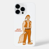 Der neue Weihnachtsmann - Frohe Weihnachten! iPhone Hülle (Rückseite)