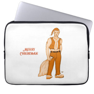 Der neue Weihnachtsmann - Frohe Weihnachten! Laptopschutzhülle