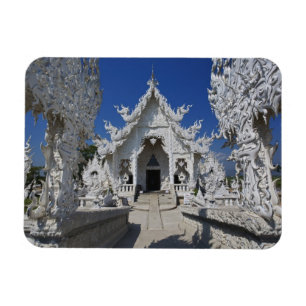Der neue weiße Tempel von Wat Rong Khun in Magnet