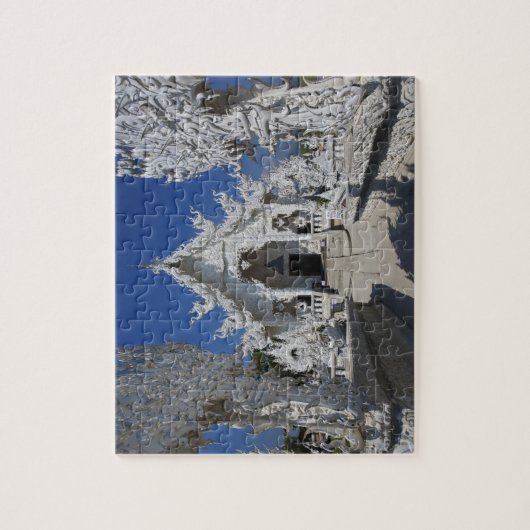 Der neue weiße Tempel von Wat Rong Khun in Puzzle (Vertikal)