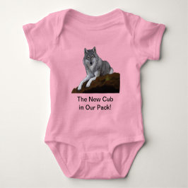 Der neue Wolf im Pack Baby Strampler