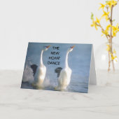 DER "NEUE ZUHAUSE" TANZ, INSBESONDERE FÜR SIE KARTE (Gelbe Blume)