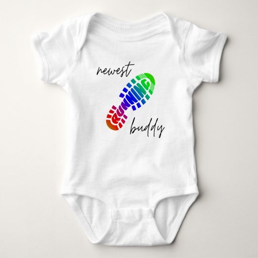 Der neueste Buddy Baby Bodysuit Baby Strampler (Vorderseite)