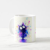 Der neugierige Funke Kaffeetasse (Vorderseite Links)