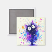 Der neugierige Funke Magnet (Vorderseite/Rückseite)