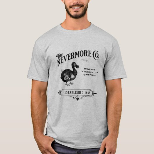 Der Nevermore Dodo Bird T - Shirt (Vorderseite)