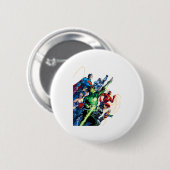 Der New 52 Cover 1 3. Druck  Button (Vorne & Hinten)