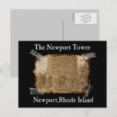 der Newport-Turm Postkarte (Vorne/Hinten)