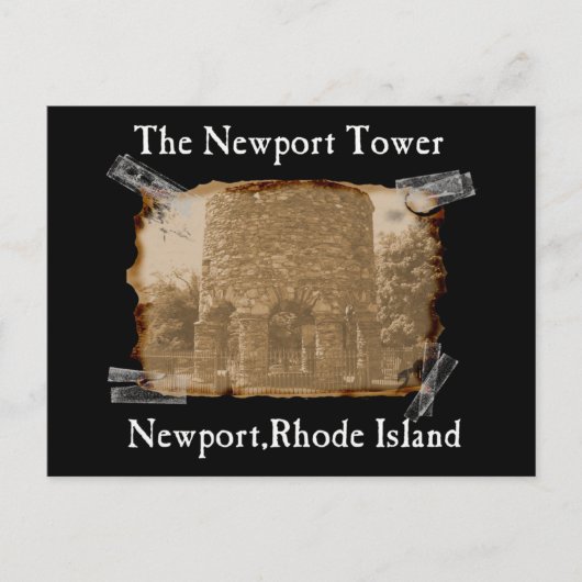 der Newport-Turm Postkarte (Vorderseite)