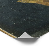 Der Newsboy von George Bellows Poster (Ecke)