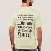 Der Nicene-T - Shirt (Rückseite)