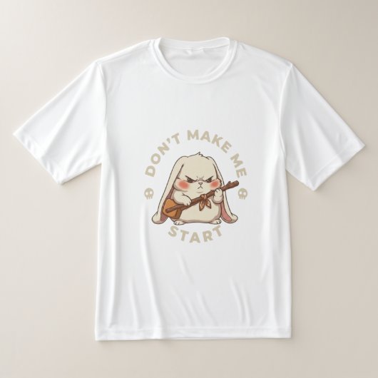 Der "Nicht anfangen"-Hase T-Shirt (Ablage )