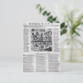 Der niederländische Boare wurde getrennt Postkarte (Stehend Vorderseite)