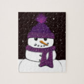 Der Niedliche arsenlose Schneemann Puzzle (Vertikal)